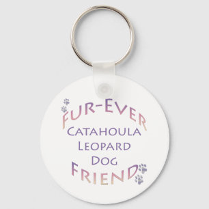 Catahoula Leopard Dog Furever Keychain