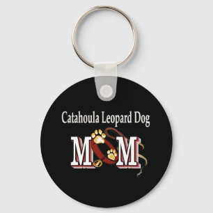 Catahoula Leopard Dog MOM Keychain