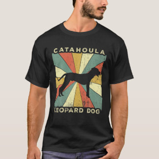 Catahoula Leopard Dog Retro 70S Vintage Gift T-Shirt