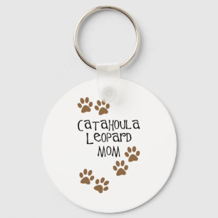 Catahoula Leopard Mom Keychain