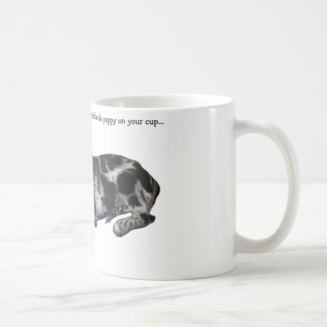 Catahoula Puppy Coffe Mug (Right)