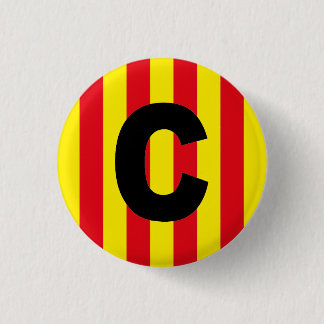 Catalan Catalogne Català Espagne Pin Button Badge