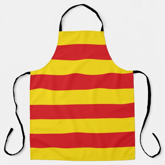 Catalan Flag (Catalonia) Apron (Front)