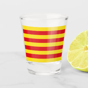 Catalan Flag (Catalonia) Shot Glass