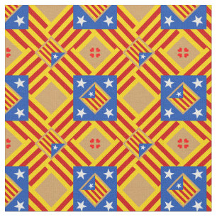 Catalan Flag & Catalonia Trendy Fabric fashion