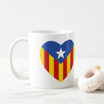 Catalan Flag Heart