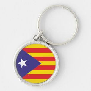 Catalan flag "Serenya" Keychain