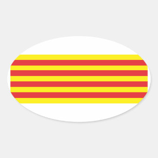 Catalan flag sticker "Serenya"