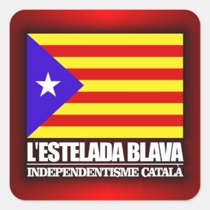 Catalan Independence Square Sticker