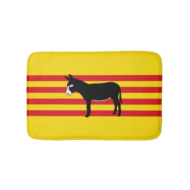 Catalan Senyera Bath Mat (Front)