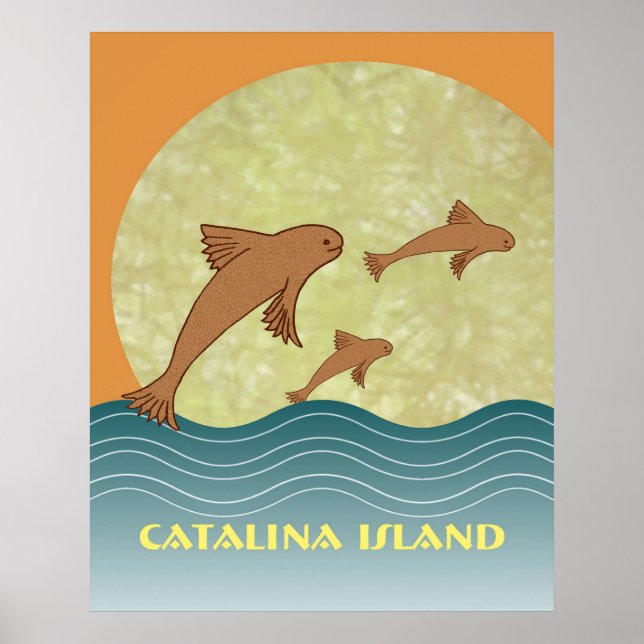 Catalina Flying Fish Poster (Front)