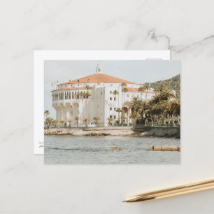 Catalina Island Casino photo from Descanso Beach Postcard