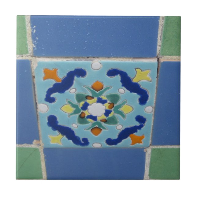 CATALINA ISLAND CERAMIC TILE COLORS OF CATALINA (Front)