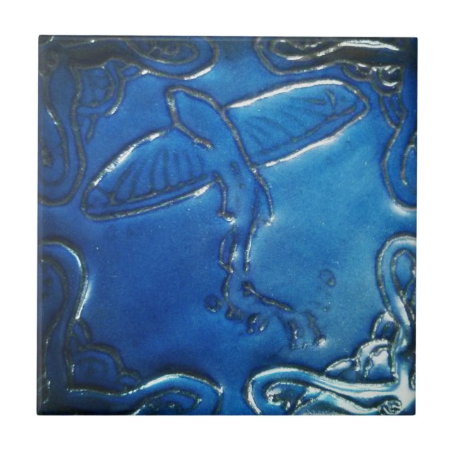 Catalina Island Tile Flying Fish by K&J.Titchenal (Front)