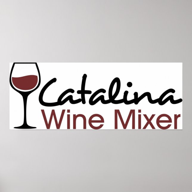 Catalina Wine Mixer Poster (Front)