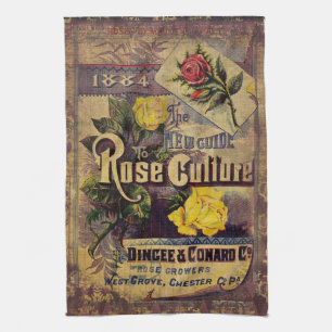 Catalogue de semences vintage Torchon de thé