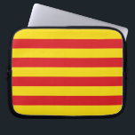 Catalonia Flag Laptop Sleeve<br><div class="desc">Carry your Catalan pride wherever you go with this patriotic laptop sleeve featuring the vibrant Flag of Catalonia! Designed to protect your laptop with style, this sleeve showcases the iconic red and yellow stripes of the Senyera, symbolizing the rich cultural heritage and strong identity of Catalonia. Perfect for students, professionals,...</div>