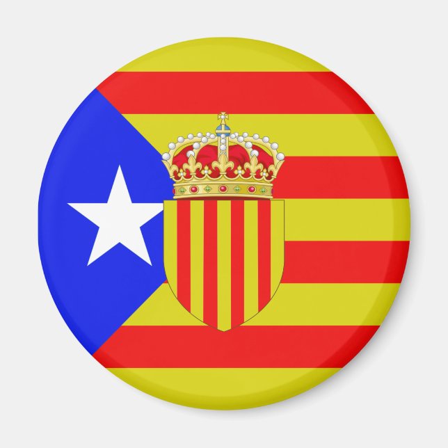 Catalonia flag magnet (Front)