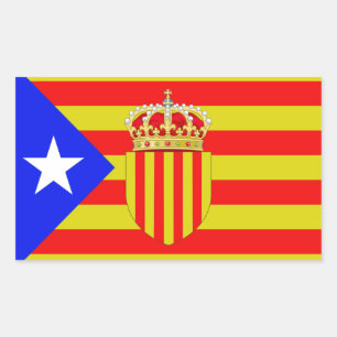 Catalonia flag sticker