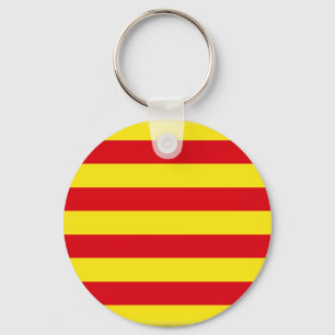 Catalonia (Spain)  Flag Keychain