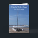 Catamaran Boat Personalised Husband Birthday Card<br><div class="desc">Greeting card catamaran husband birthday card. Customise this birthday card with any text then have it printed and sent to you or instantly download it to your mobile device. Should you require any help with customising then contact us through the link on this page. Catamaran boat personalised husband birthday card...</div>