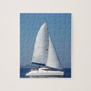 Catamaran Catchup Jigsaw Puzzle