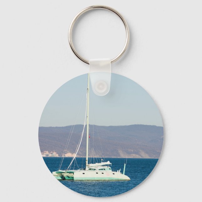 Catamaran Keychain (Front)