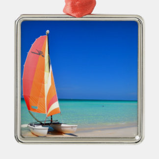 Catamaran Metal Ornament