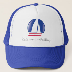 Catamaran Sailing_Pontoon Racing_Blue Moon Trucker Hat