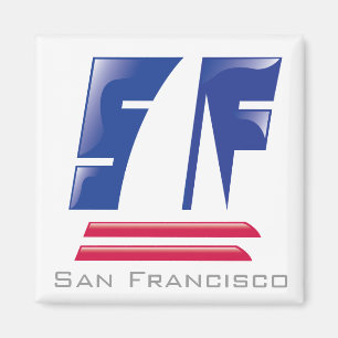 Catamaran Sailing_Pontoon Racing_San Francisco Magnet