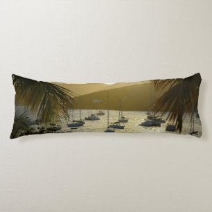 Catamarans and sailboats body pillow