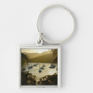 Catamarans and sailboats keychain