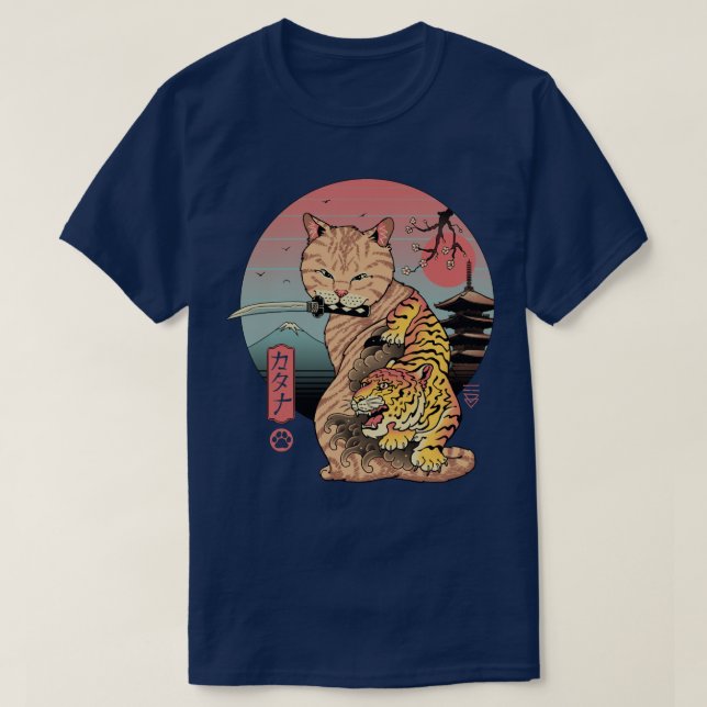 Catana in Edo  T-Shirt (Design Front)