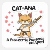 Catana Samurai -  Adorable Cat Warrior