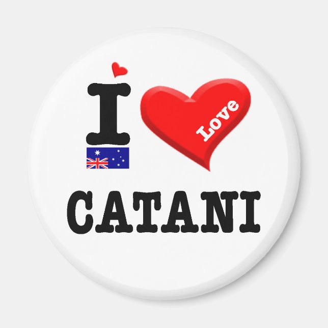 CATANI - I Love Magnet (Front)