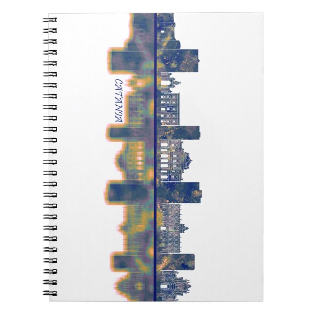 Catania Skyline Notebook (Front)