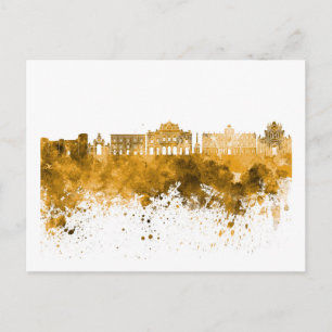 Catania skyline postcard