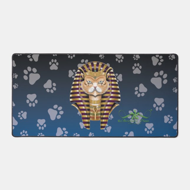 CATankhaMEOW Desk Mat (Front)