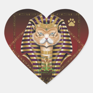 CATankhaMEOW Heart Sticker