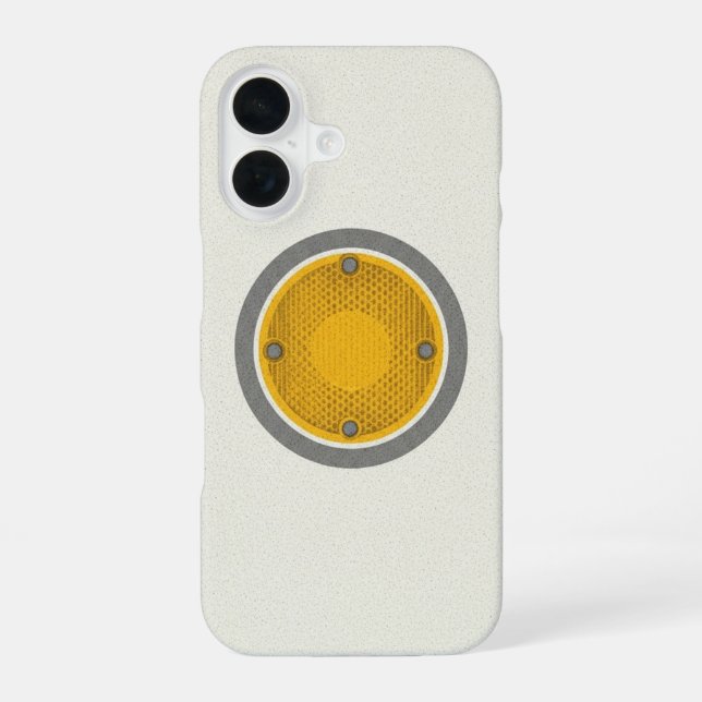 Cataphote Routier Rétro iPhone 16 Case (Back)
