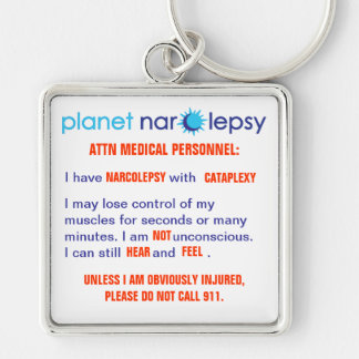 Cataplexy Alert Keychain