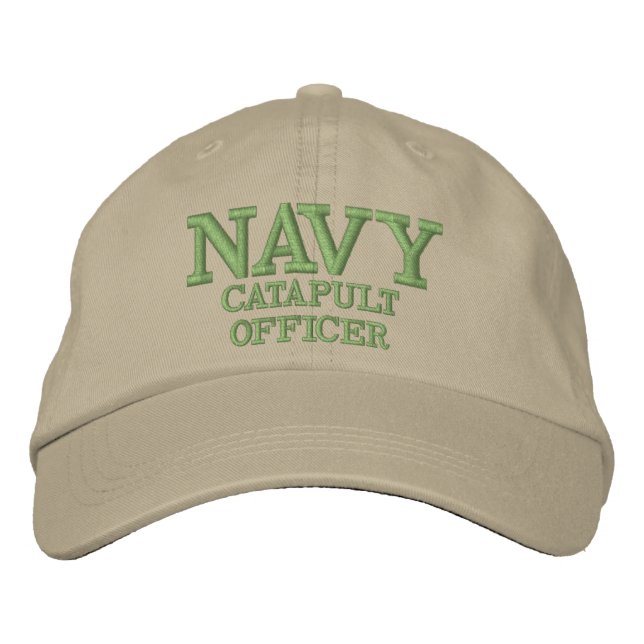 Catapult officer embroidered hat (Front)