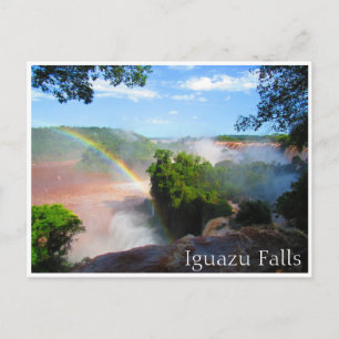 cataratas del iguazú postcard