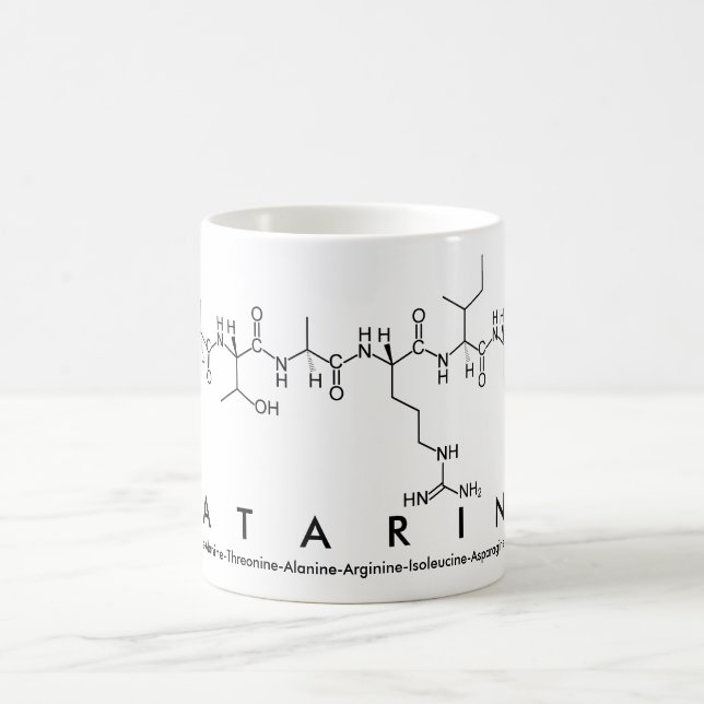 Catarina peptide name mug (Center)