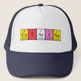 Catarina periodic table name hat
