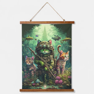 #CATARMY Official TappY ZappY Hanging Tapestry
