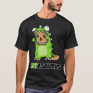 Catasaurus Cat Dino Costume Dinosaur  T-Shirt