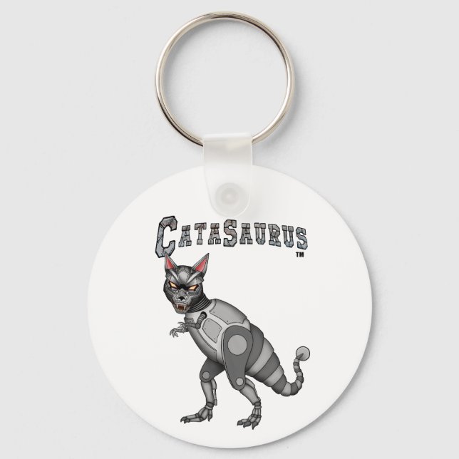 Catasaurus Keychain (Front)
