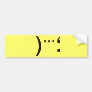 catastrophe bumper sticker