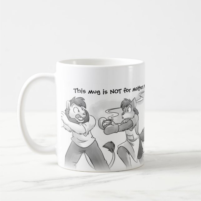 Catastrophe d'université - tasse - métal fondu (Gauche)